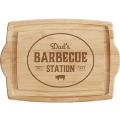 Barbeque Station Maple Wood Cutting Board