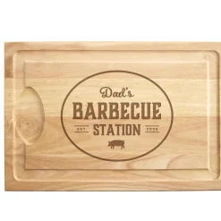 Barbeque Station Maple Wood Cutting Board