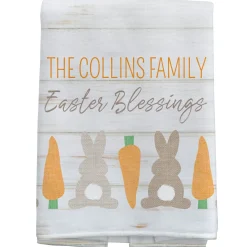 Barnwood Bunnies Kitchen Towels