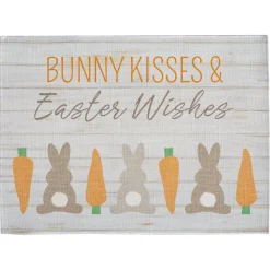 Barnwood Bunnies Table Runner & Placemats