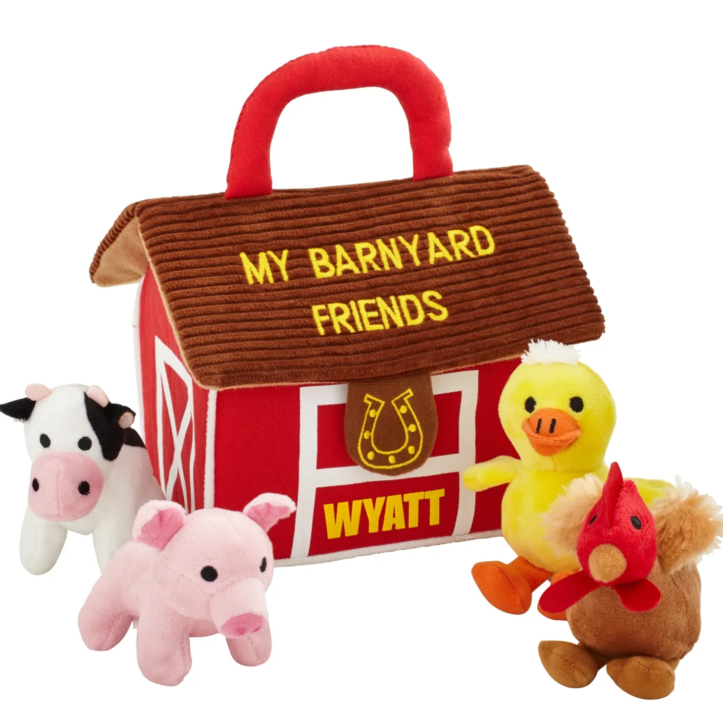 Barnyard Friends Plush Playset