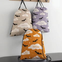 Bat Crazy Drawstring Bag