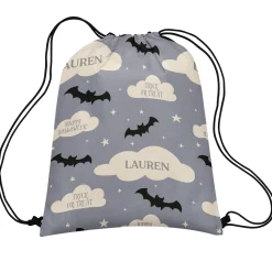Bat Crazy Drawstring Bag