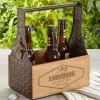BBQ Crew Wood Beer Caddy