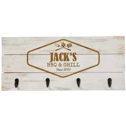 BBQ Crew Wood Tool Rack