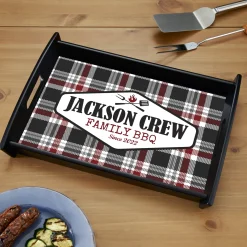 BBQ Crew Wood Tray