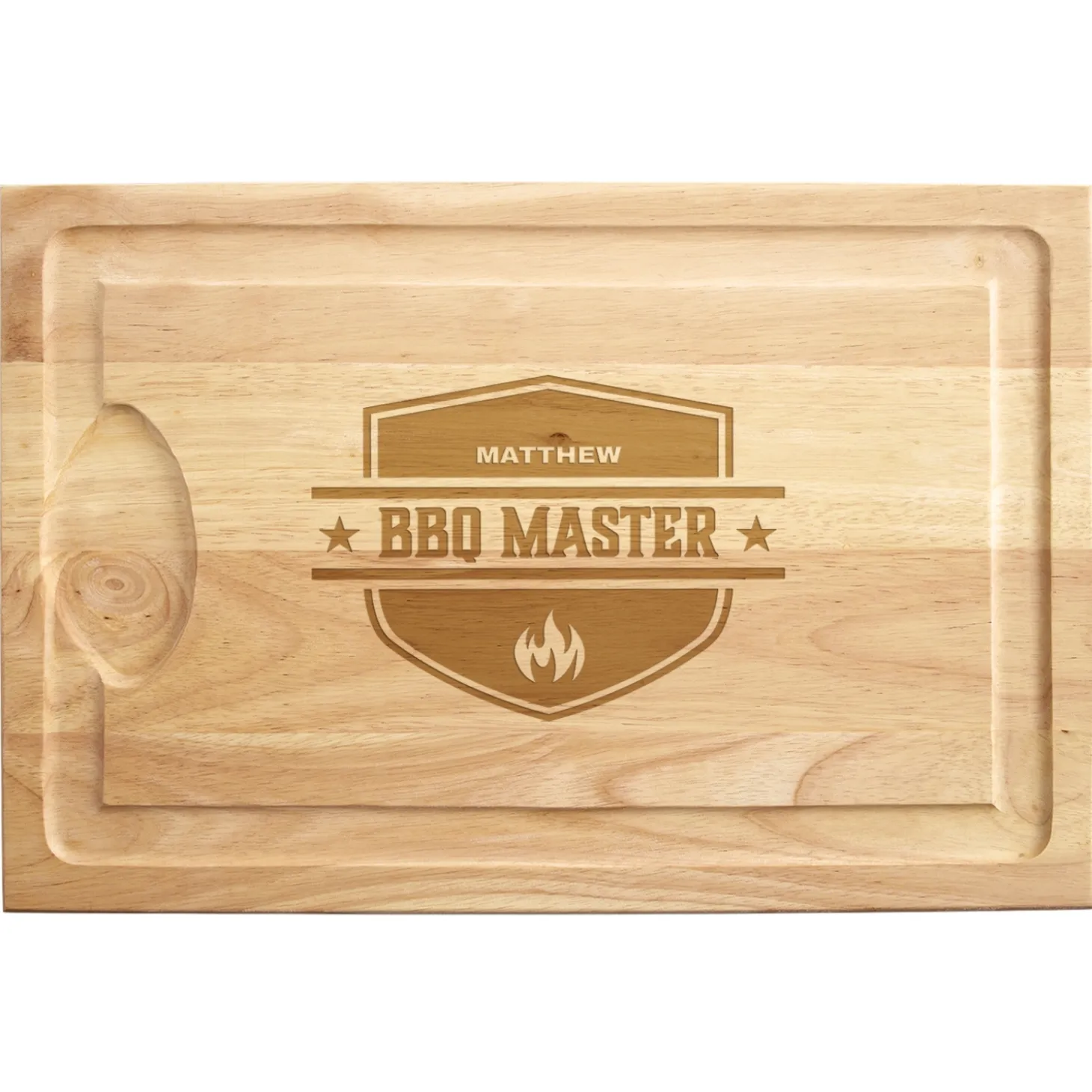 BBQ Master Maple Wood Cutting Board