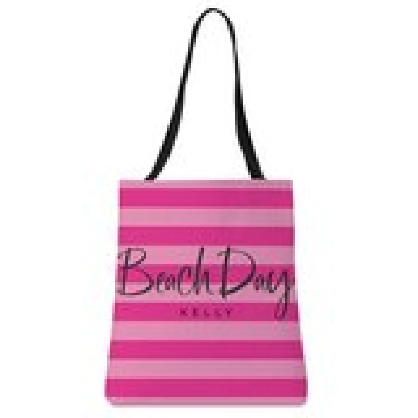 Beach Day Striped Tote Bag