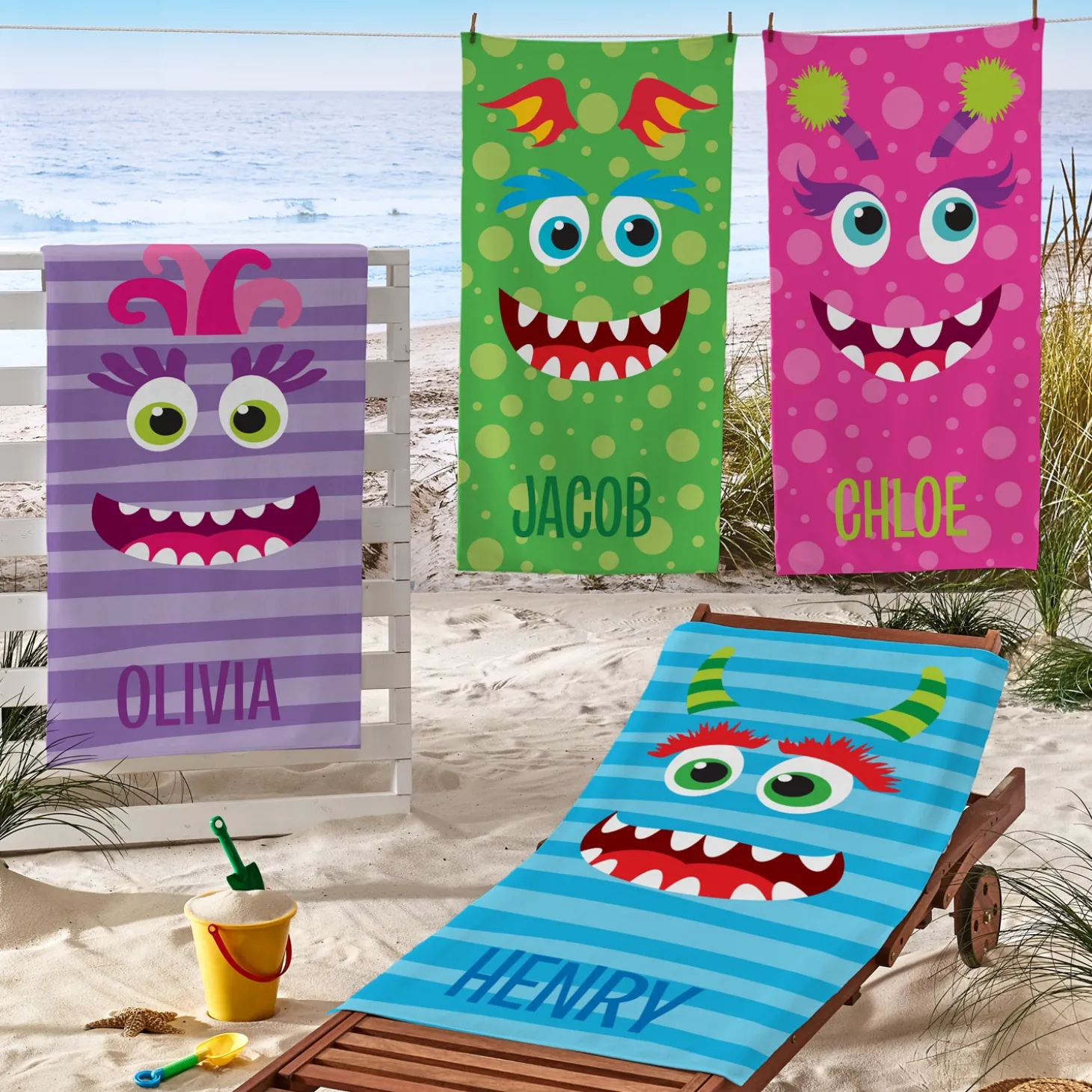 Beach Monster Beach Towels