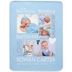 Beautiful Blessings Photo Baby Blanket