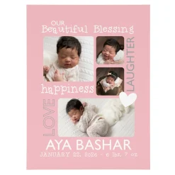 Beautiful Blessings Photo Wood Block