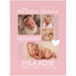 Beautiful Blessings Photo Wood Block