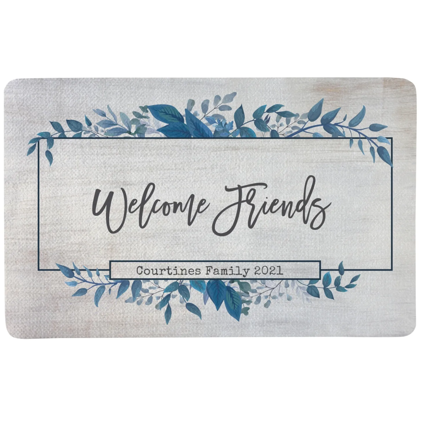 Beautiful Family Doormat