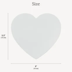 Beautiful Family Wood Heart
