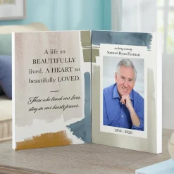 Beautifully Loved Memorial Photo Panel