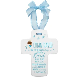 Bedtime Prayer Resin Cross