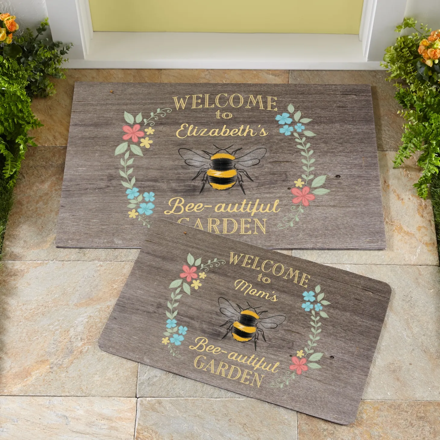 Bee-autiful Garden Doormat
