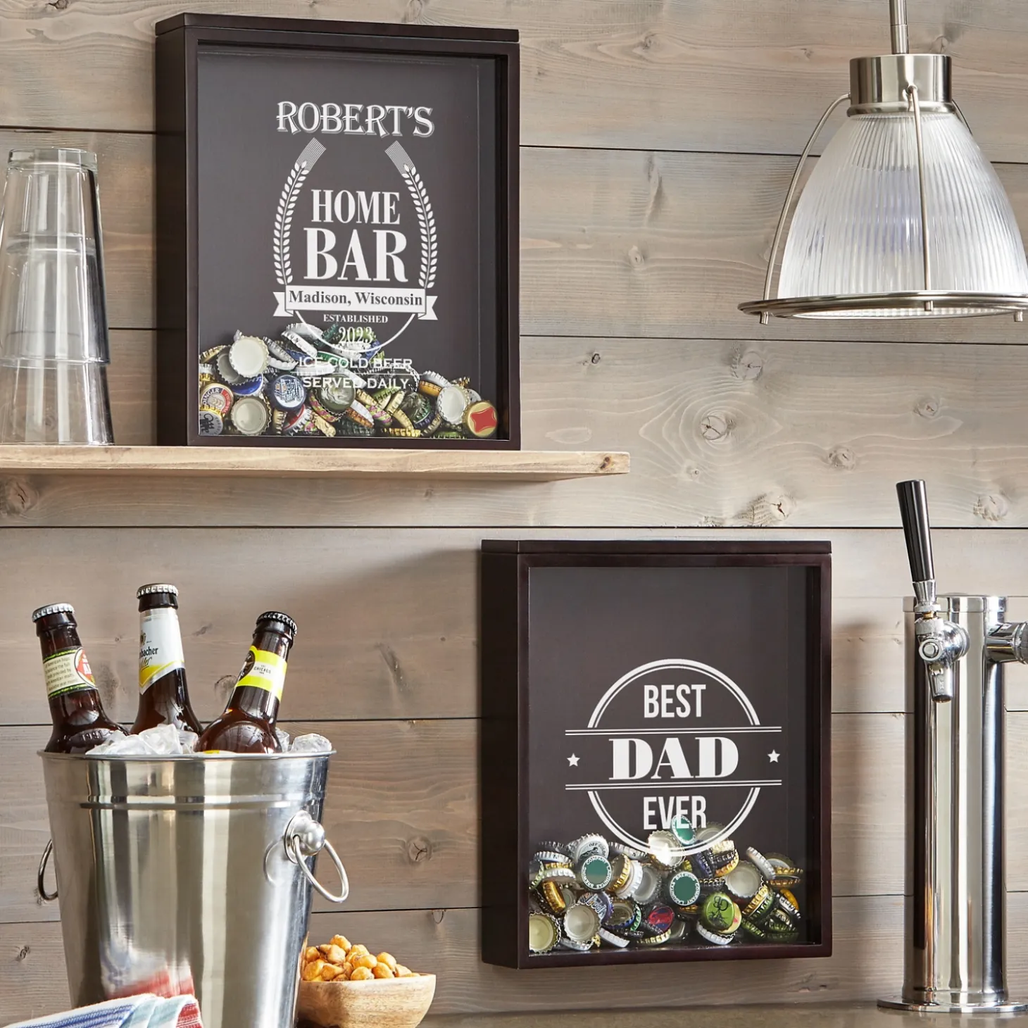 Beer Cap Display Box