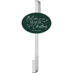 Believe in the Magic of Christmas Wreath Holder