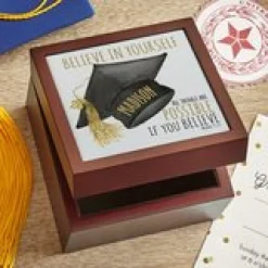Believe Tile Keepsake Box