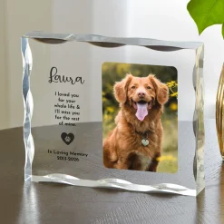 Beloved Pet Memories Photo Acrylic Block