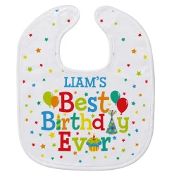 Best Birthday Ever Bib