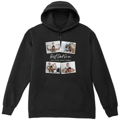 Best Dad Ever Photo Collage Sweatshirt