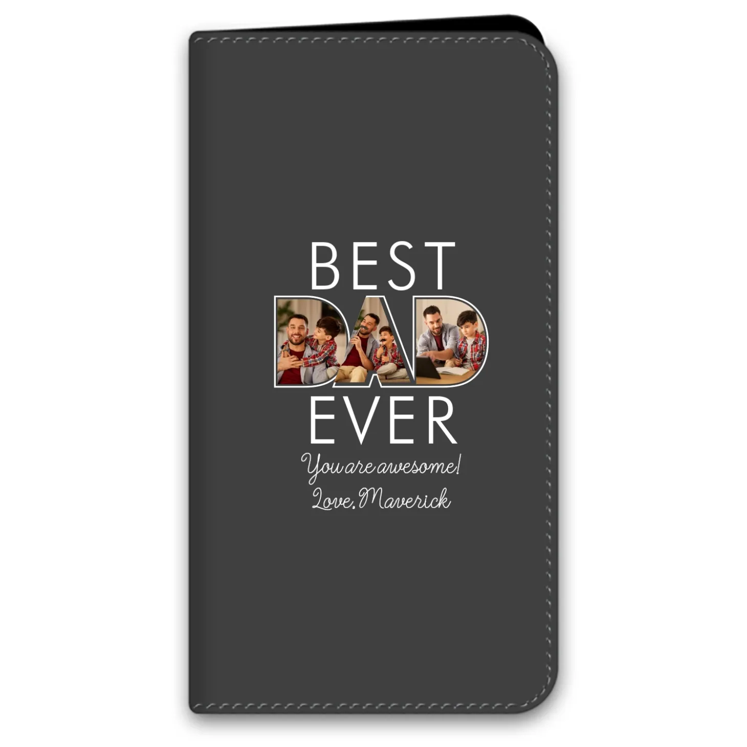 Best Dad Ever Photo Folio Case