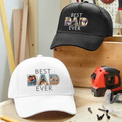 Best Dad Ever Photo Hat