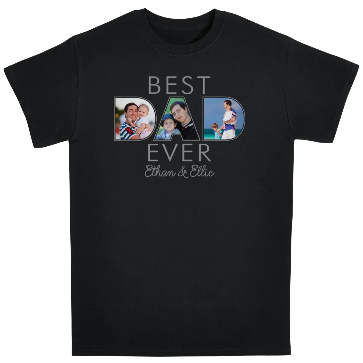 Best Dad Ever Photo T-shirt