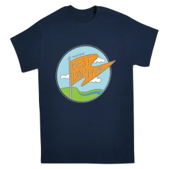 Best Dad Golf Flag T-Shirt