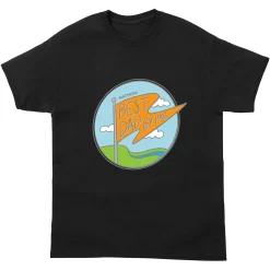 Best Dad Golf Flag T-Shirt