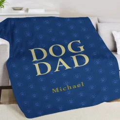 Best Dad Pet Plush Blanket