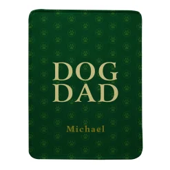 Best Dad Pet Plush Blanket