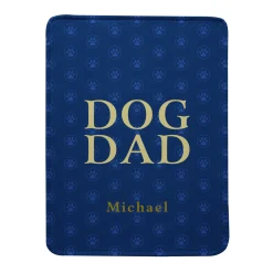 Best Dad Pet Plush Blanket