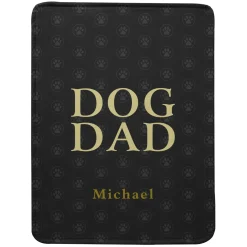 Best Dad Pet Plush Blanket