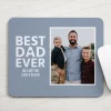 Best Dad Photo Mouse Pad