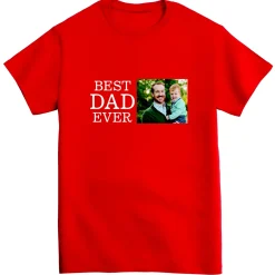 Best Dad Photo T-Shirt