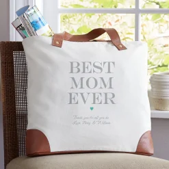 Best Ever Canvas Tote Bag