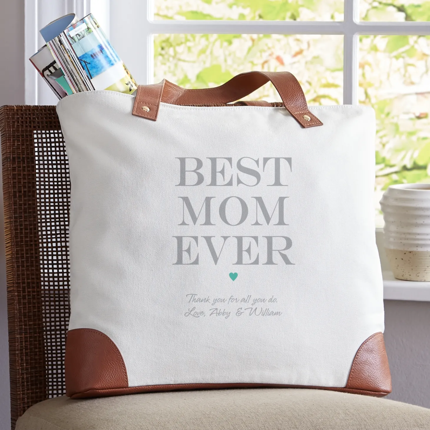 Best Ever Canvas Tote Bag