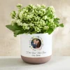 Best Ever Floral Photo Planter
