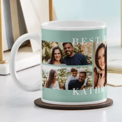 Best Ever Photo Collage Mug