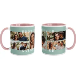 Best Ever Photo Collage Mug