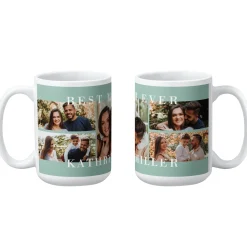 Best Ever Photo Collage Mug