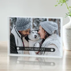 Best Friend Photo Glass Block