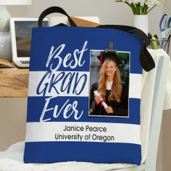 Best Grad Ever Photo Tote Bag