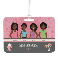 Besties Luggage Tag
