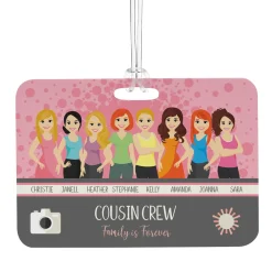 Besties Luggage Tag