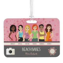 Besties Luggage Tag