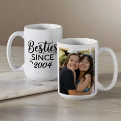 Besties Since Photo Mug